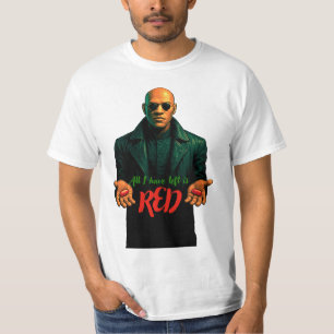 T-shirt Rouge pilulé
