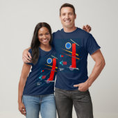 T-shirt Rouge puissant - Kandinsky (Unisexe)