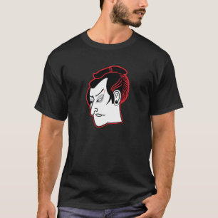 T-shirt Rouge samouraï