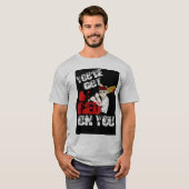 T-shirt rouge sur vous (Devant entier)