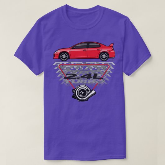 T-shirt Rouge Turbo (Design devant)