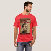 T-shirt Rouge vintage (Devant entier)
