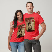 T-shirt Rouge vintage (Unisexe)