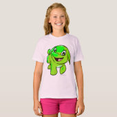 T-shirt Rougeoyer de Poogle (Devant entier)