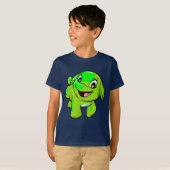 T-shirt Rougeoyer de Poogle (Devant entier)