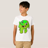 T-shirt Rougeoyer de Poogle (Devant entier)