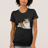 T-shirt Rough Collie (Devant)