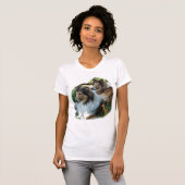 T-shirt Rough Collie Art Don (Devant entier)