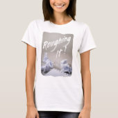 T-shirt Roughit It Funny Writing Process Auteur Slogan (Devant)