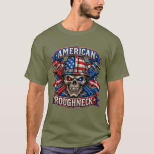 T-SHIRT ROUGHNECK AMÉRICAIN