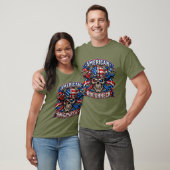 T-SHIRT ROUGHNECK AMÉRICAIN (Unisexe)