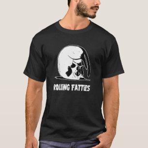 T-shirt Roulants Fatties Chat Chat Chat Papa Animal