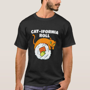 T-shirt Roulé de Californie Sushi Cuisine Japonaise Itame