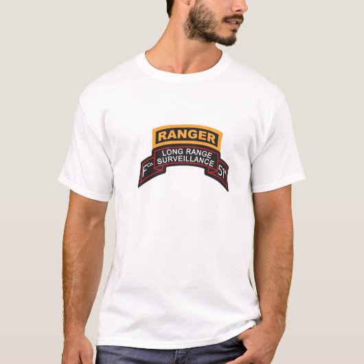 T-shirt Rouleau de l'infanterie LRS de F Co (Devant)