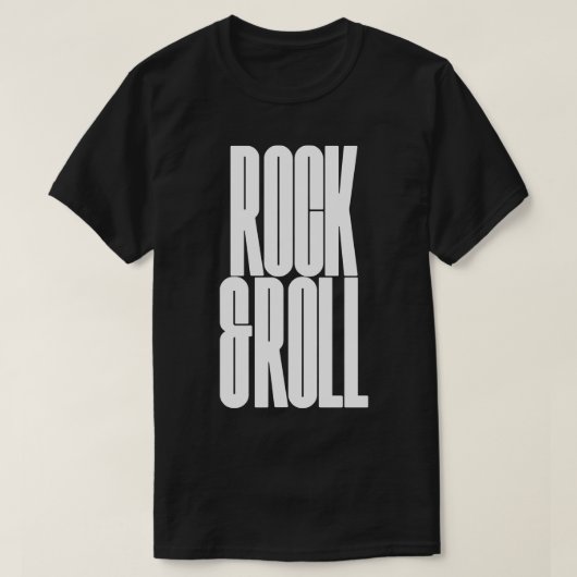 T-shirt rouleau de roche (Design devant)