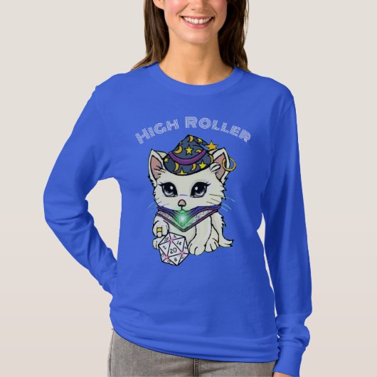 T-shirt Rouleau haute (Kitty) : (Devant)
