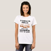 T-shirt Rouleaux Synonyme (Devant entier)