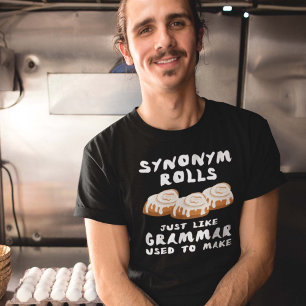 T-shirt Rouleaux Synonyme