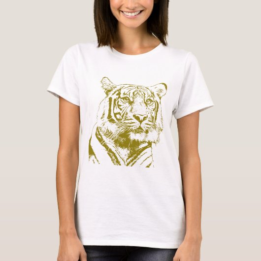 T-shirt Roulement de la conservation : le tigre (Devant)