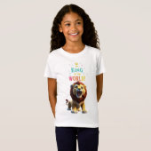 T-Shirt Roulement de Majesté : Lion King Cartoon (Devant entier)