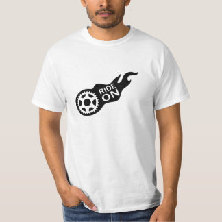 T-shirt Rouler à Tout Jamais – Mentalité de Motard et Libe