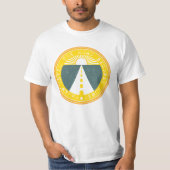T-shirt rouler jusqu'à ce que la route devienne la maison (Devant)