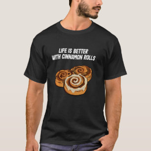 T-shirt Roulés à la cannelle drôles Garçon Fille gourmand