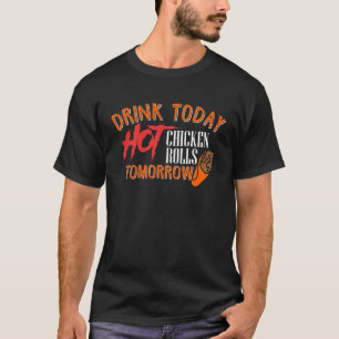 T-shirt Roulés de poulet chaud Irlande Boire St Patricks