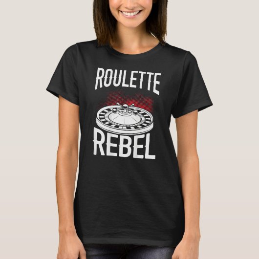 T-shirt Roulette Rebel Backprint Casino (Devant)