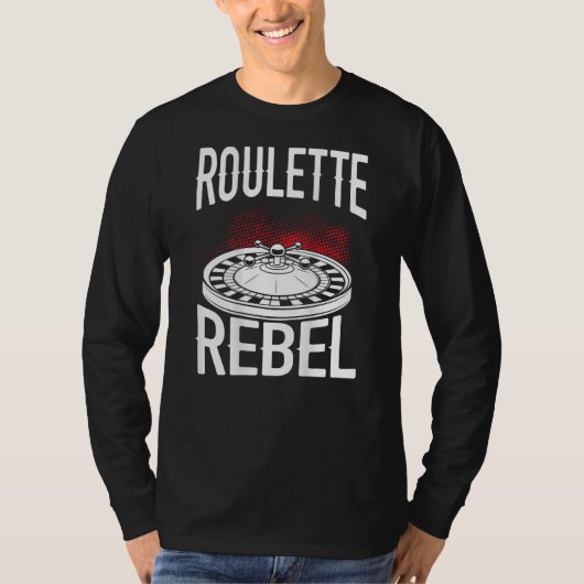 T-shirt Roulette Rebel Backprint Casino (Devant)