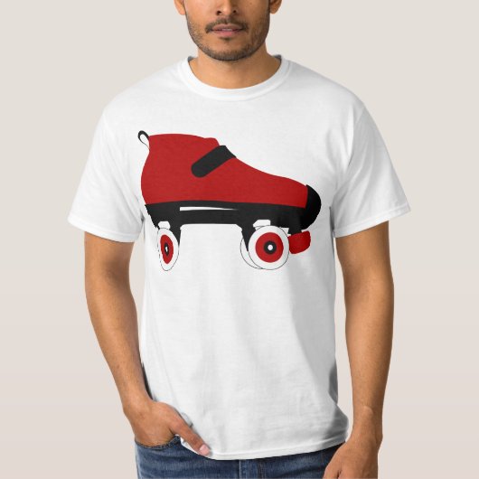T-shirt roulette rousse (Devant)