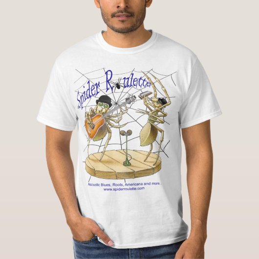 T-shirt Roulette T d'araignée (Devant)