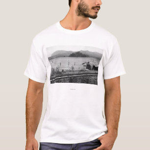 T-shirt Rouleur, baie de l'Orégon Nehalem et Neah-Kah-Pay