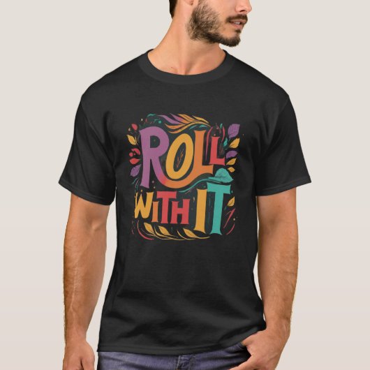 T-shirt "Roulez avec." (Devant)