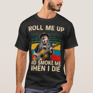 T-shirt Roulez Mes Moutons Et Fumez Mes Quand Je Meure