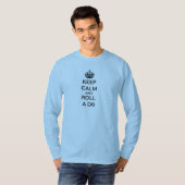 T-shirt Roulez un D6 (Devant entier)