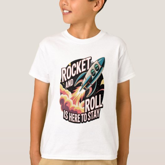 T-shirt Roulis de fusée  (Devant)