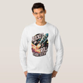 T-shirt Roulis de fusée (Devant entier)