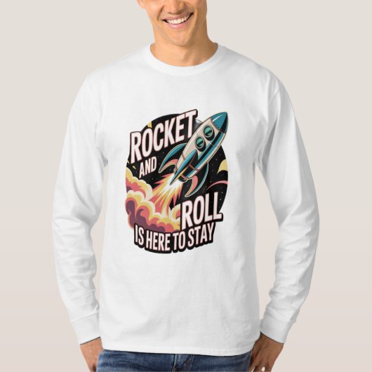 T-shirt Roulis de fusée (Devant)
