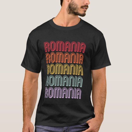 T-shirt Roumanie (Devant)