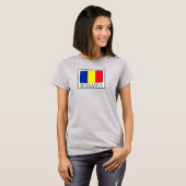 T-shirt Roumanie (Devant entier)