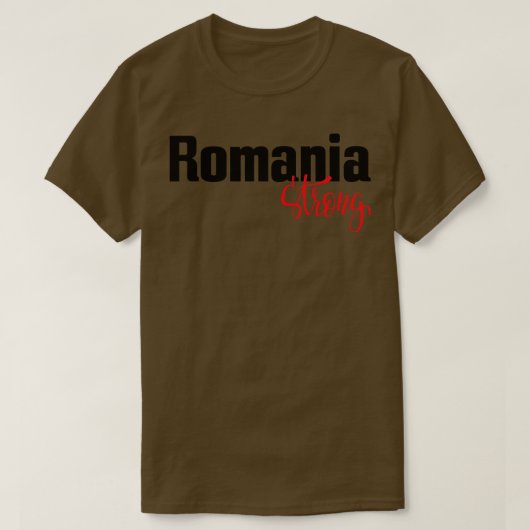 T-shirt Roumanie Fort (Design devant)