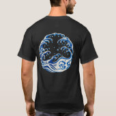 T-shirt Round Wave, Japon | Watanabe Seitei | (Dos)