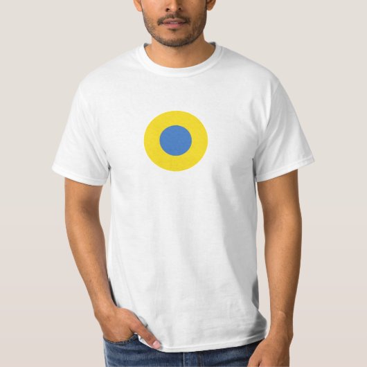 T-shirt Roundel de l'armée de l'air ukrainienne (Devant)