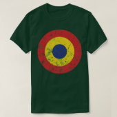 T-shirt Roundel Drapeau Roumain (Design devant)
