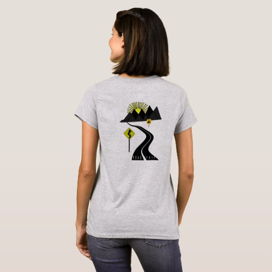 T-shirt route (Dos entier)