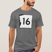 T-shirt Route 16 (Devant)