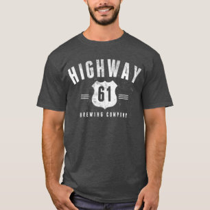 T-shirt Route 61 brassant - pièce en t grise