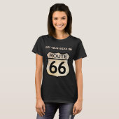 T-shirt Route 66 (Devant entier)