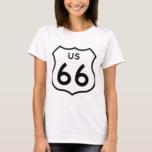 T-shirt Route 66 (Devant)